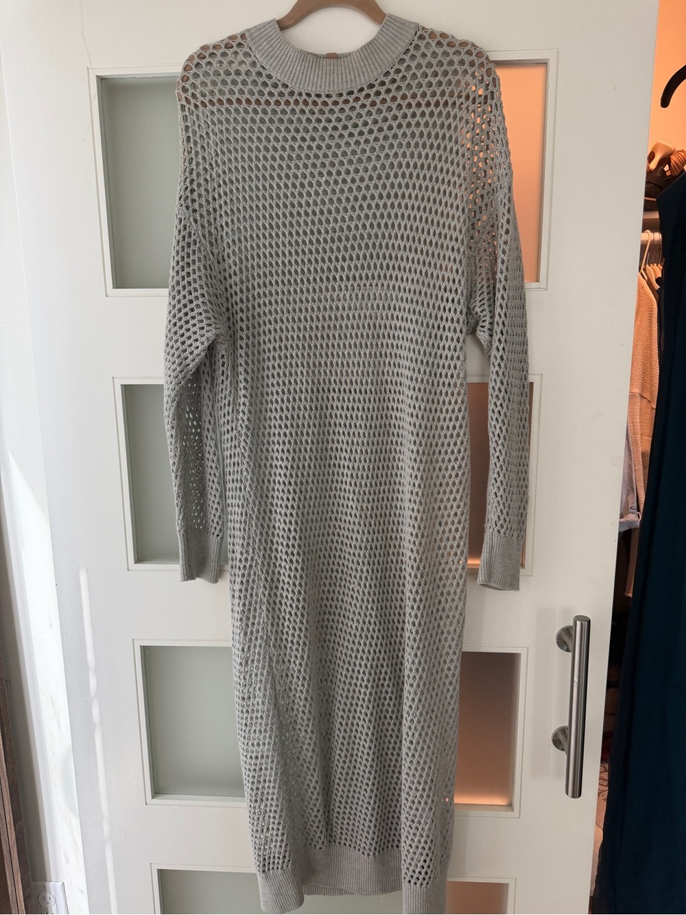 Lunya Cozy Silk Cotton Overlay Dress